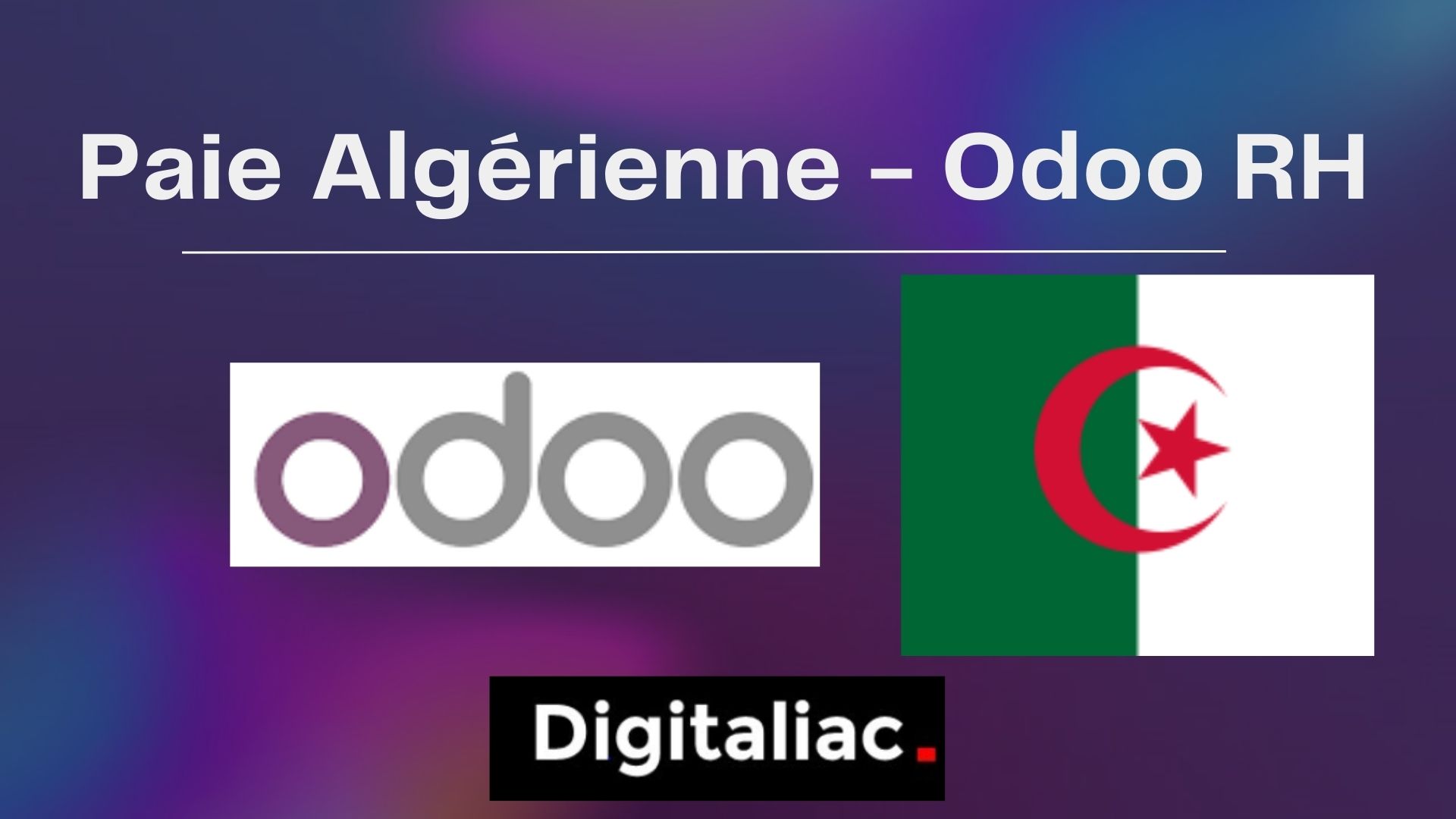 Paie Algérienne - Odoo RH